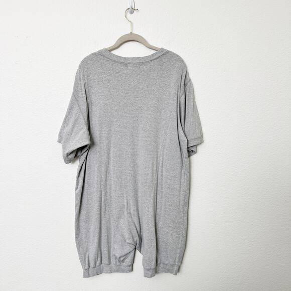 [Vintage] 90s Warner Brothers Sz S/M Gray Looney Tunes Bugs Bunny Sleep Onesie - Picture 2 of 11